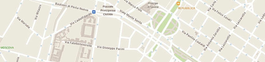 Mappa della impresa pirson montaggio italia srl a MILANO