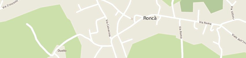 Mappa della impresa municipio a RONCA 