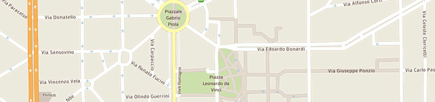 Mappa della impresa silvestri paola a MILANO