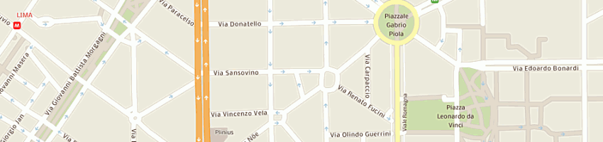 Mappa della impresa costruzioni generali - srl a MILANO