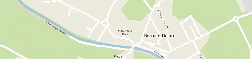 Mappa della impresa bar rose di bossi giuseppina a BERNATE TICINO