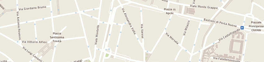 Mappa della impresa citelli luca a MILANO