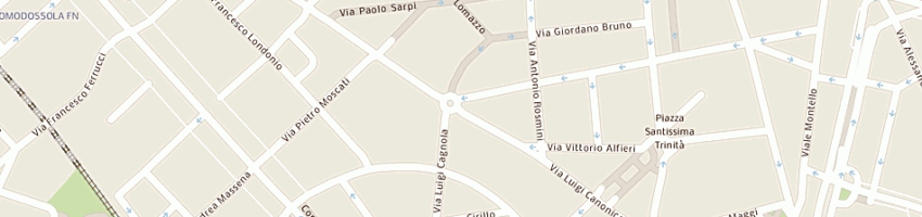 Mappa della impresa brocantic sas di speroni anna e c a MILANO