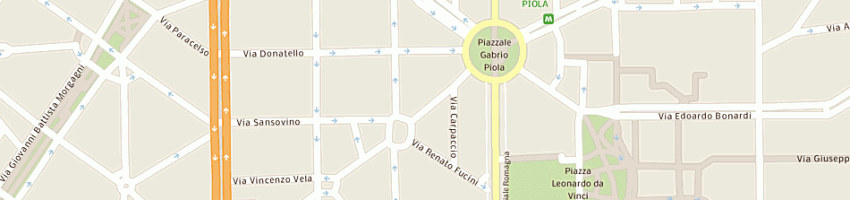 Mappa della impresa billotti brambilla snc a MILANO