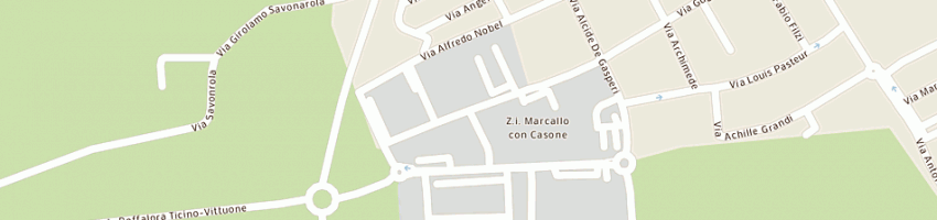 Mappa della impresa autofficina marcallo a MARCALLO CON CASONE