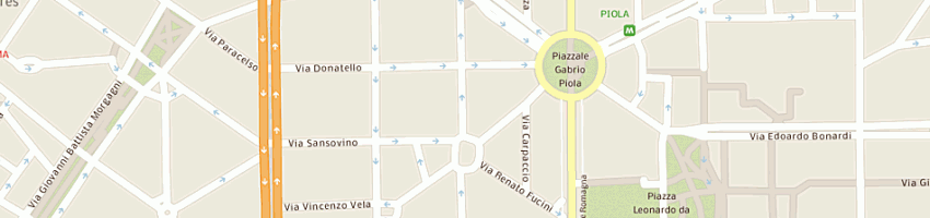 Mappa della impresa d e d sas - autonoleggio - autorimessa autofficina di alfonso d' a MILANO