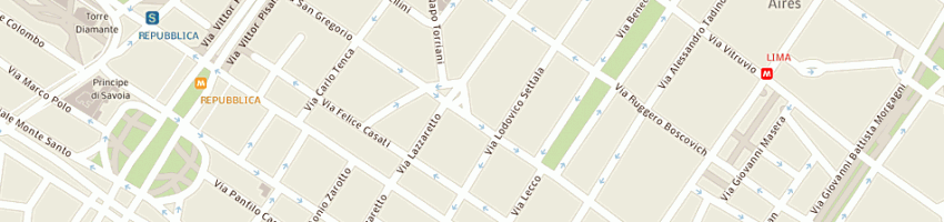 Mappa della impresa colombo augusto a MILANO