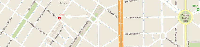 Mappa della impresa rolandi nunzio a MILANO