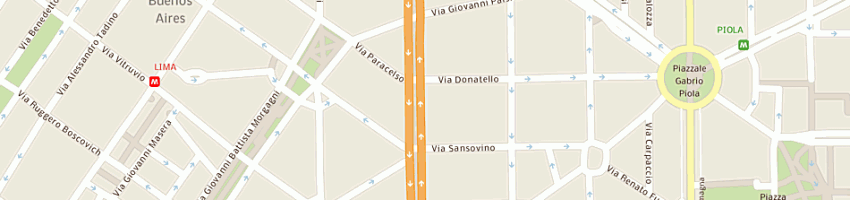 Mappa della impresa abat sas a MILANO