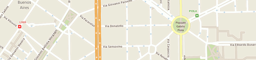 Mappa della impresa termoidraulica giesse a MILANO