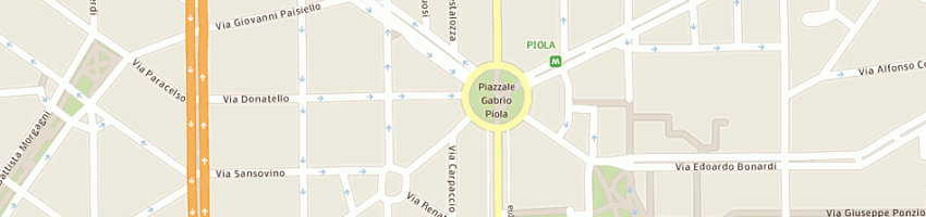 Mappa della impresa giardino fiorito di spadoni antonio a MILANO