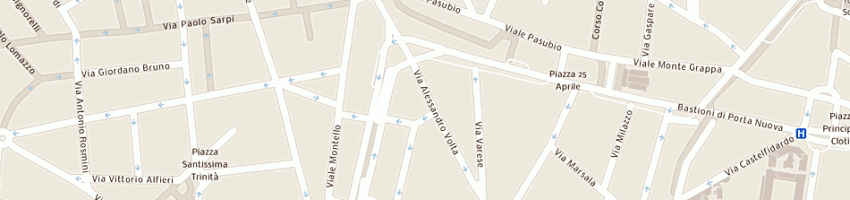 Mappa della impresa galli luciano a MILANO