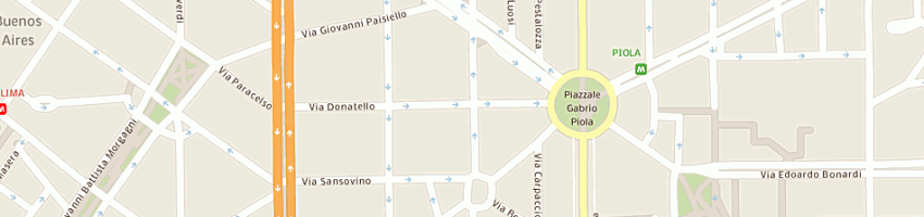 Mappa della impresa sinapto srl a MILANO