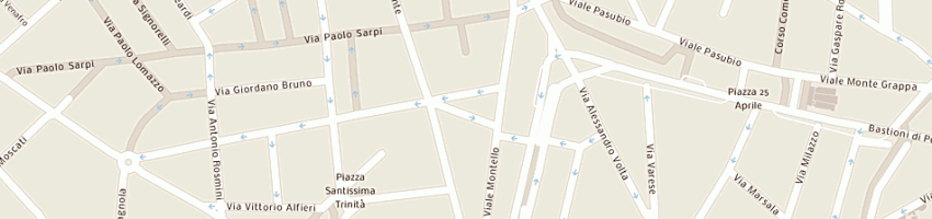 Mappa della impresa studio masuda di masuda asuka a MILANO