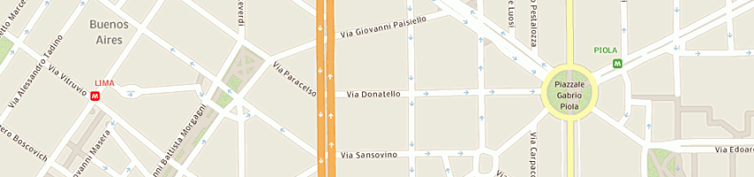 Mappa della impresa serpi margherita a MILANO