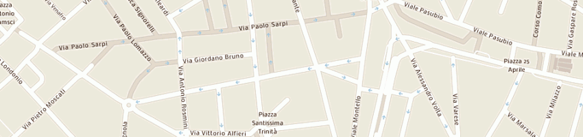 Mappa della impresa chimenti franco a MILANO