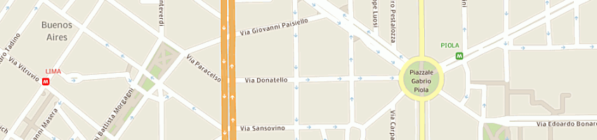 Mappa della impresa eoi tecne srl a MILANO