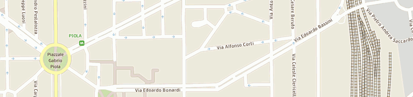 Mappa della impresa amministrazione provinciale di milano a MILANO