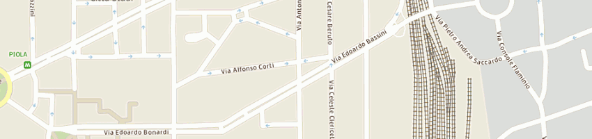 Mappa della impresa traslochi san siro di curra' giuseppe e antonio sas a MILANO