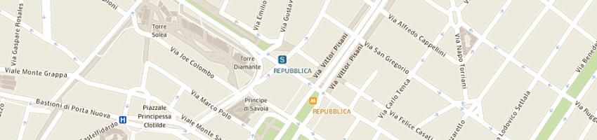 Mappa della impresa agora' network srl a MILANO