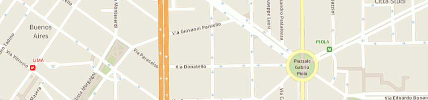 Mappa della impresa civ (srl) a MILANO