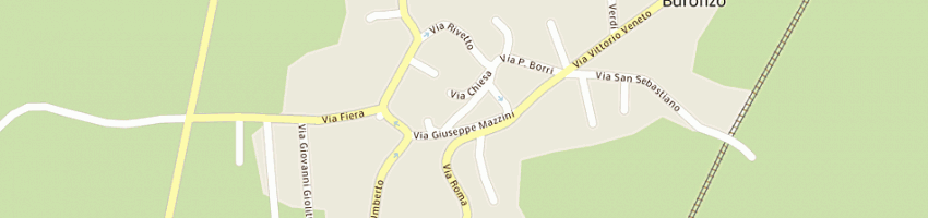 Mappa della impresa municipio a BURONZO