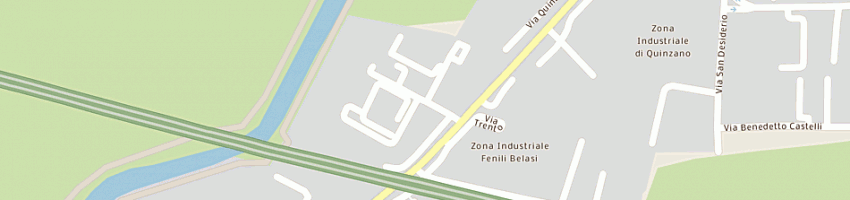 Mappa della impresa carrozzeria marchina e c snc di marchina luigi a CAPRIANO DEL COLLE