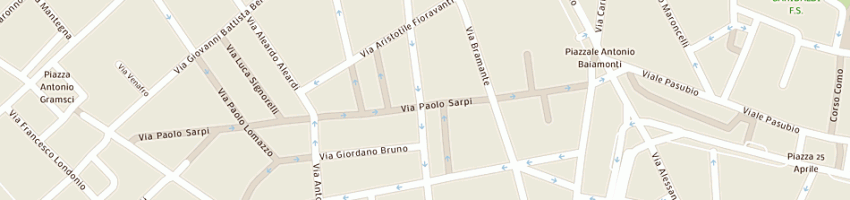 Mappa della impresa belvedere ennio e c snc a MILANO