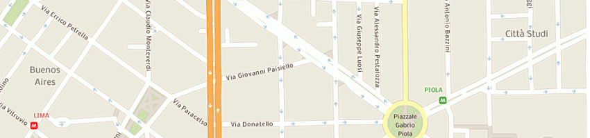 Mappa della impresa morgana di bianchini simone a MILANO