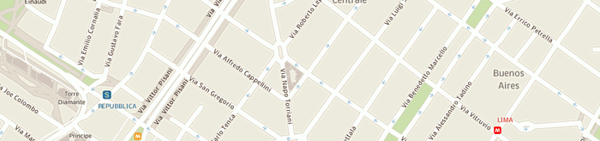 Mappa della impresa bruschetti ampellio a MILANO
