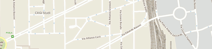 Mappa della impresa inkart di gringhi alberto a MILANO