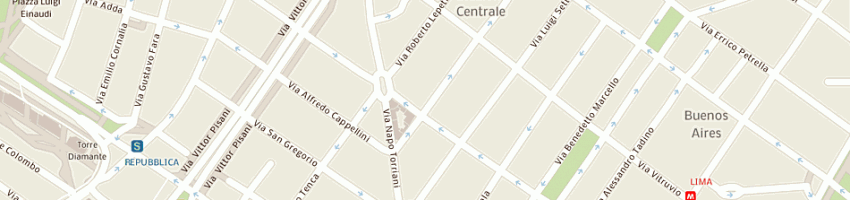 Mappa della impresa case di cura s camillo a MILANO