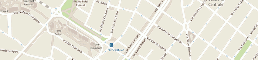 Mappa della impresa maiocchi albino a MILANO