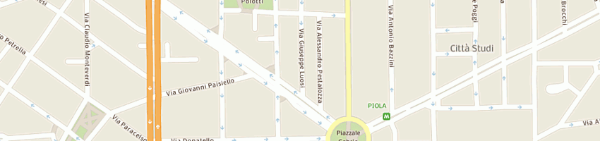 Mappa della impresa mattinzioli giuseppe a MILANO