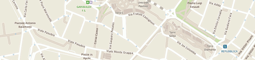 Mappa della impresa di giacomo antonio a MILANO
