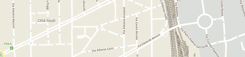 Mappa della impresa acquamarina di bossi angela a MILANO