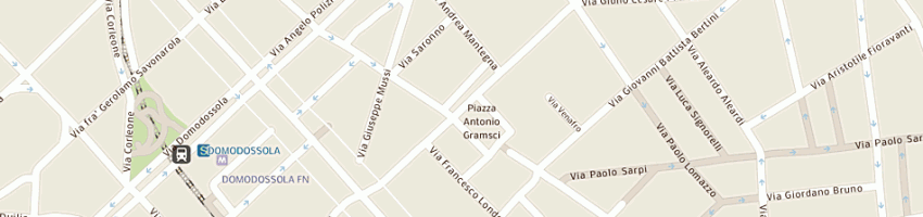 Mappa della impresa condominio autosilo piazza gramsci a MILANO