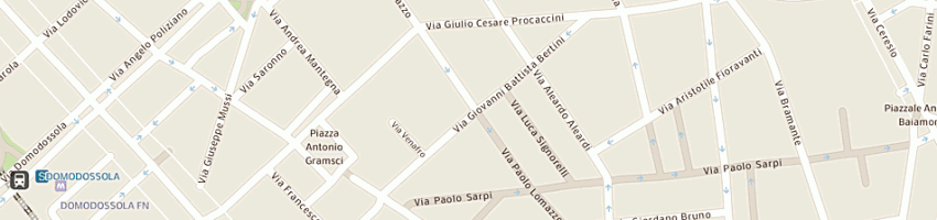 Mappa della impresa publimagic a MILANO