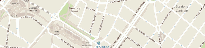 Mappa della impresa azzimonti archclaudio a MILANO