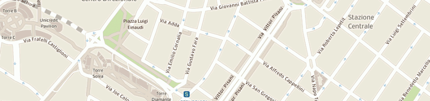 Mappa della impresa limone sas di silvano nuciforo e c a MILANO