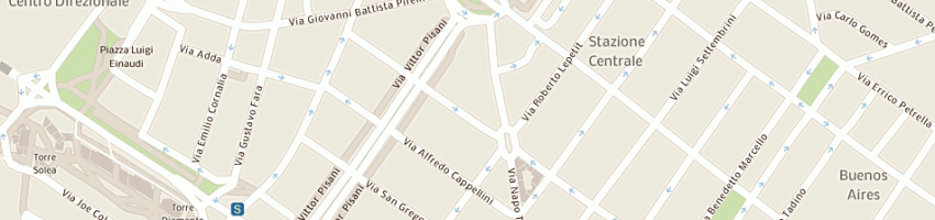 Mappa della impresa tirettex srl a MILANO