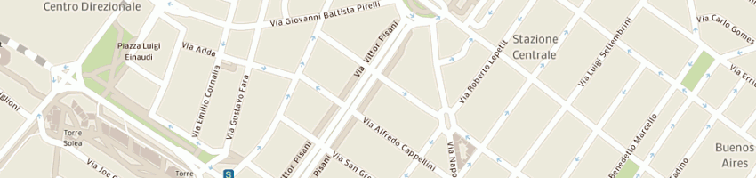 Mappa della impresa orofin spa a MILANO