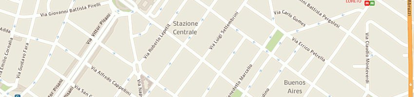 Mappa della impresa simma snc a MILANO