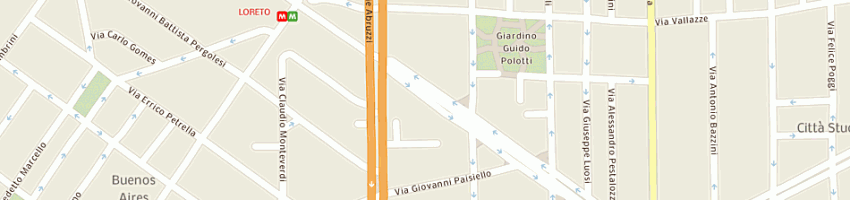 Mappa della impresa parmeggiani remido a MILANO
