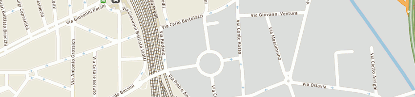 Mappa della impresa caira vittorio a MILANO