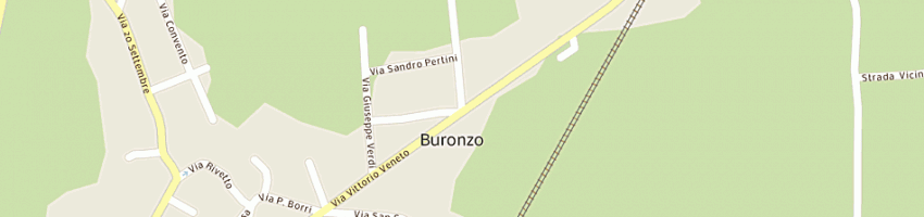 Mappa della impresa edilnova di valle gian sandro e c sas a BURONZO