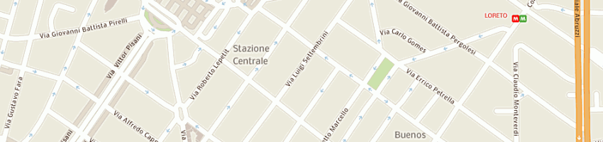 Mappa della impresa nuova fapam srl a MILANO