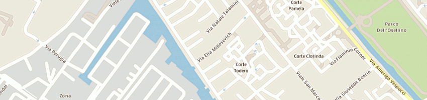 Mappa della impresa perissinotto mario a VENEZIA