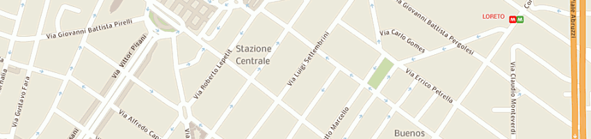 Mappa della impresa ader di de rosa srl a MILANO