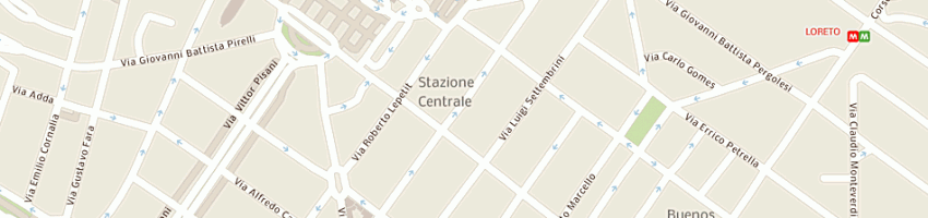 Mappa della impresa pedrazzini anna a MILANO